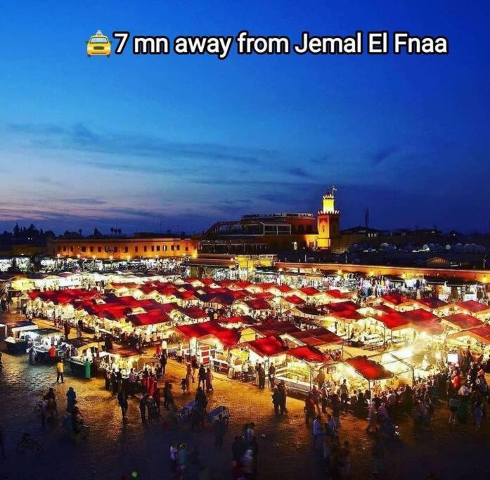 Plein Centre Marrakech, Grand Balcon Filant Διαμέρισμα Μαρακές Εξωτερικό φωτογραφία